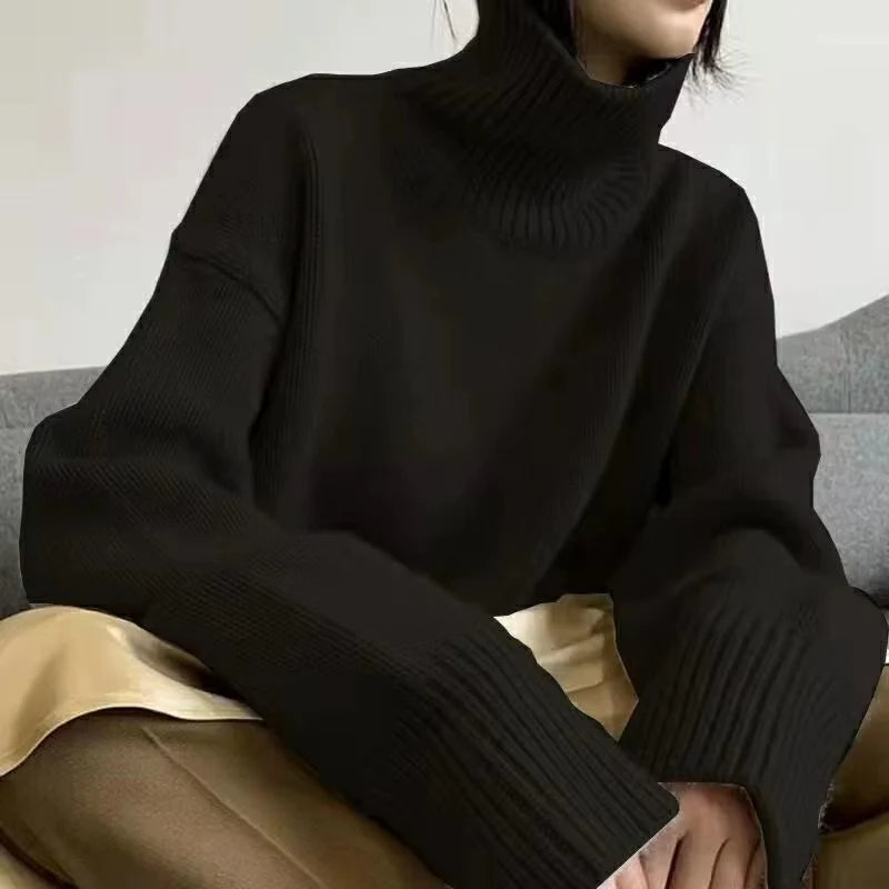 Maglione a collo alto morbido
